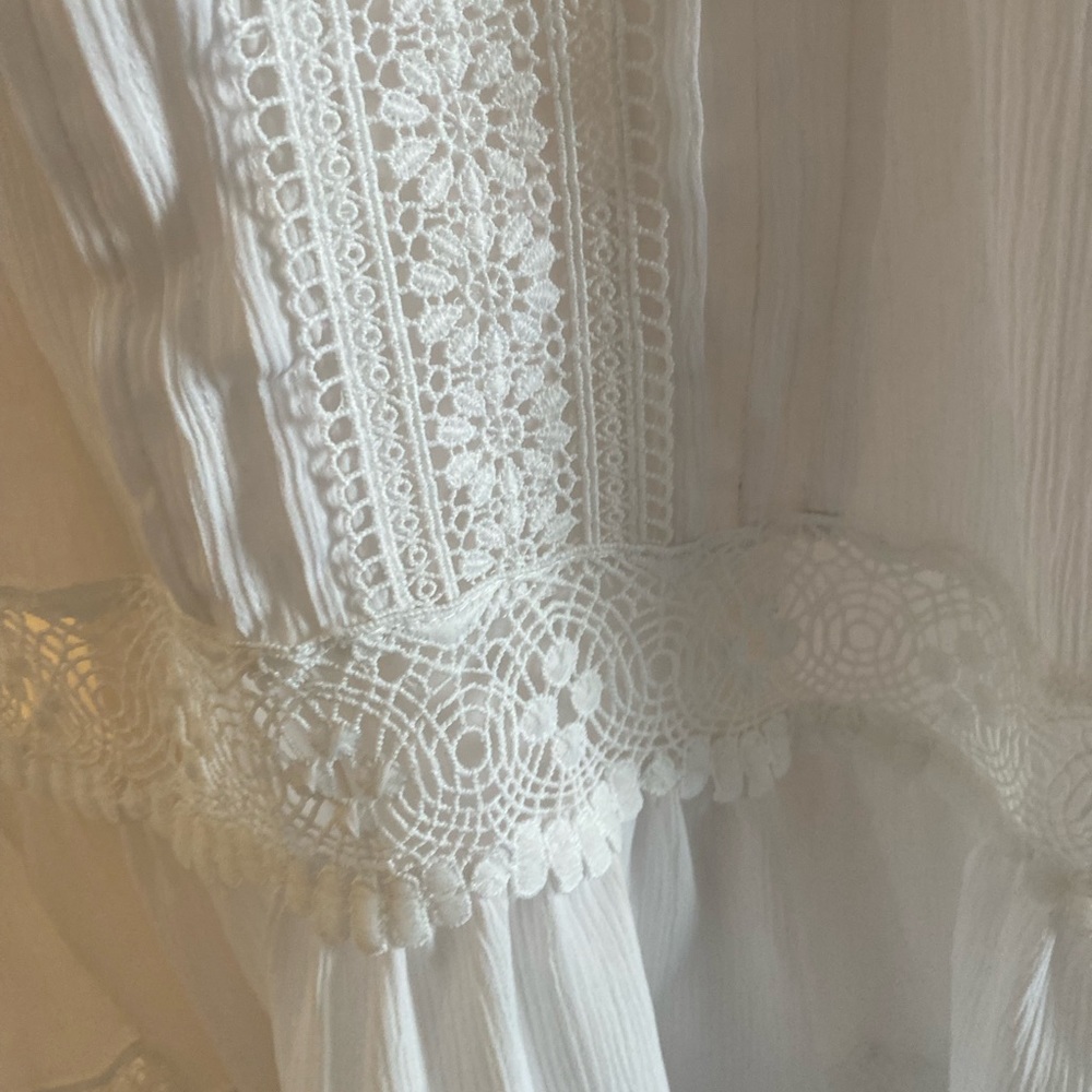 White Lace  Min Dress
